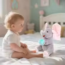 Peekaboo Elephant Plush Toy,