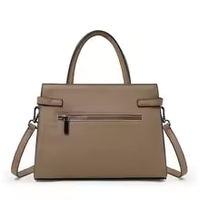 Genuine leather women's bag original first layer cowhide women's hand shoulder