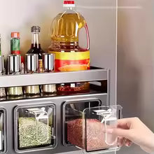 Space Saving Aluminium Spice Rack Organizer