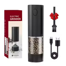 Electric Pepper Grinder Stainless Steel