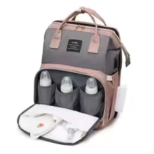 Folding Mommy Bag Portable Folding Crib Bed Large-capacity Baby