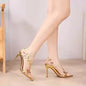 Gold Leaf Women Sandals